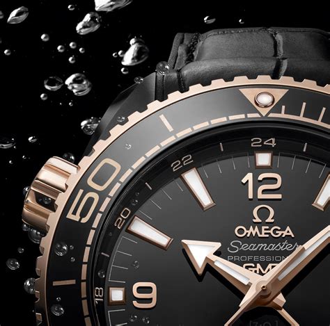 omega seamaster planet ocean deep black gmt|omega planet ocean gmt review.